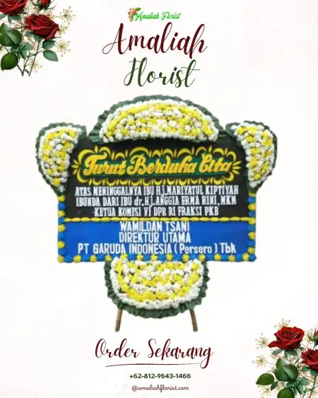 Papan Bunga Duka Pasar Gambir